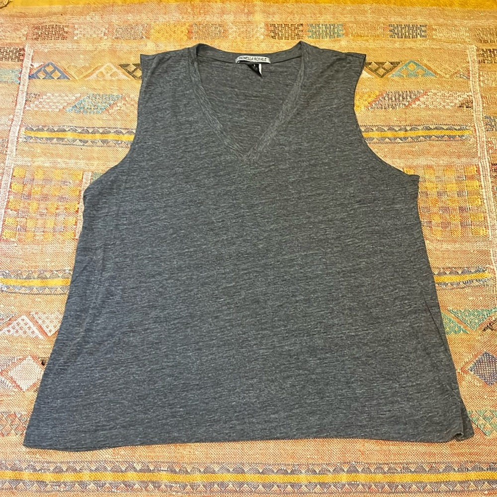 Novella Royale Gray Tank Top